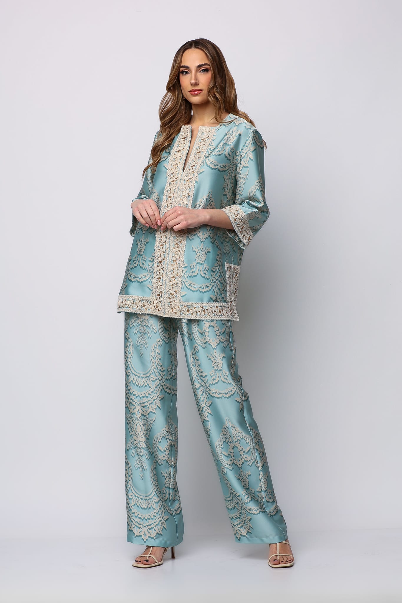 Bohemian printed pants